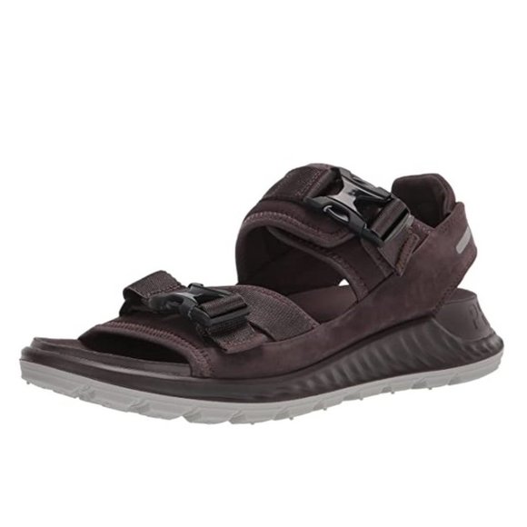 ECCO Men's Exowrap 2-Strap Buckle Sport Sandal - Picture 1 of 8